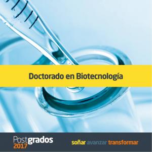 Doctorado en Biotecnología